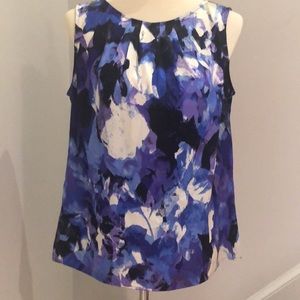 EUC Kasper Multicolored Tank Top Size PL